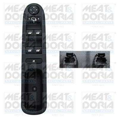 Switch, window regulator